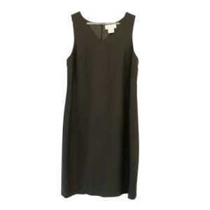 Harve Bernard Women's Black Sleeveless Sheath Dress 10